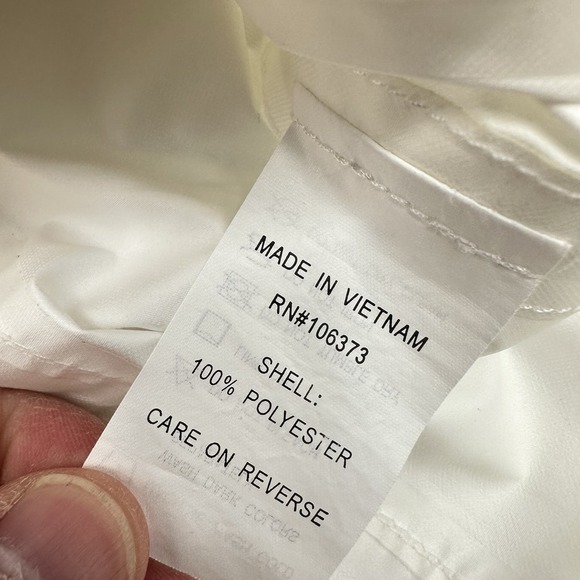 Zero Restriction Womens Medium Olivia Hooded Golf Jacket Rain Waterproof White - Picture 10 of 12